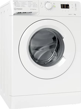 Pralka Indesit INDESIT | MTWA 71252 W EE | Washing machine | Energy efficiency class E | Front loading | Washing capacity 7 kg | 1200 RPM | Depth 54 c