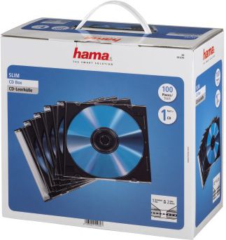 Hama Pudełka Na Płyty CD/DVD, 100 szt. (51270)