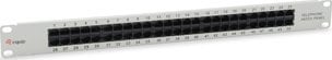 Equip Equip Patchpanel 50x RJ45 Cat3 19" UTP 1HE ISDN hellgrau