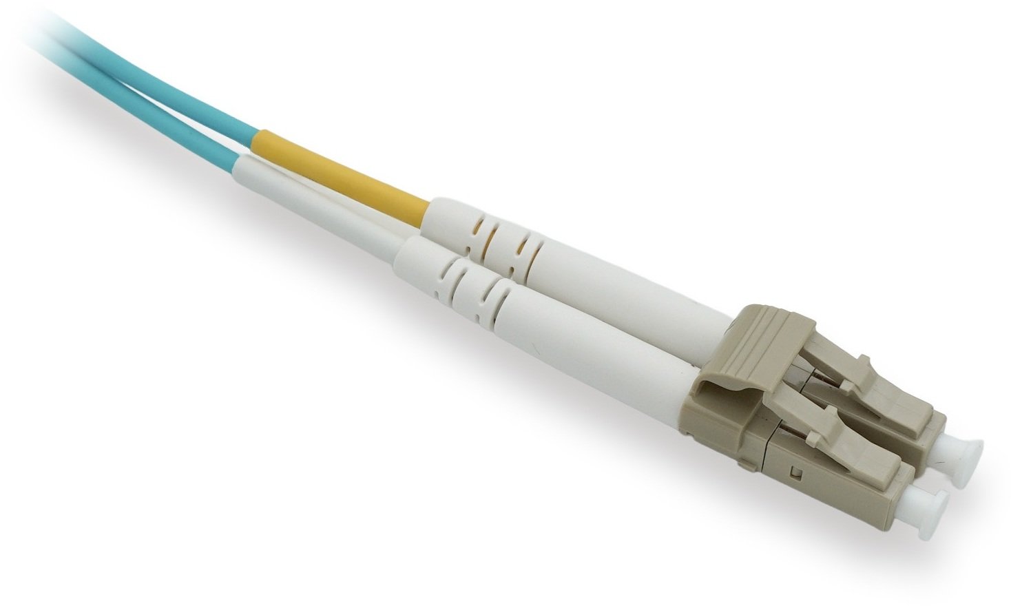 Lynx CS Patchcord światłowodowy, duplex, MM, OM3, LC/LC, 50/125µm, 1m (LX-DPX-LC/LC-OM3-1)