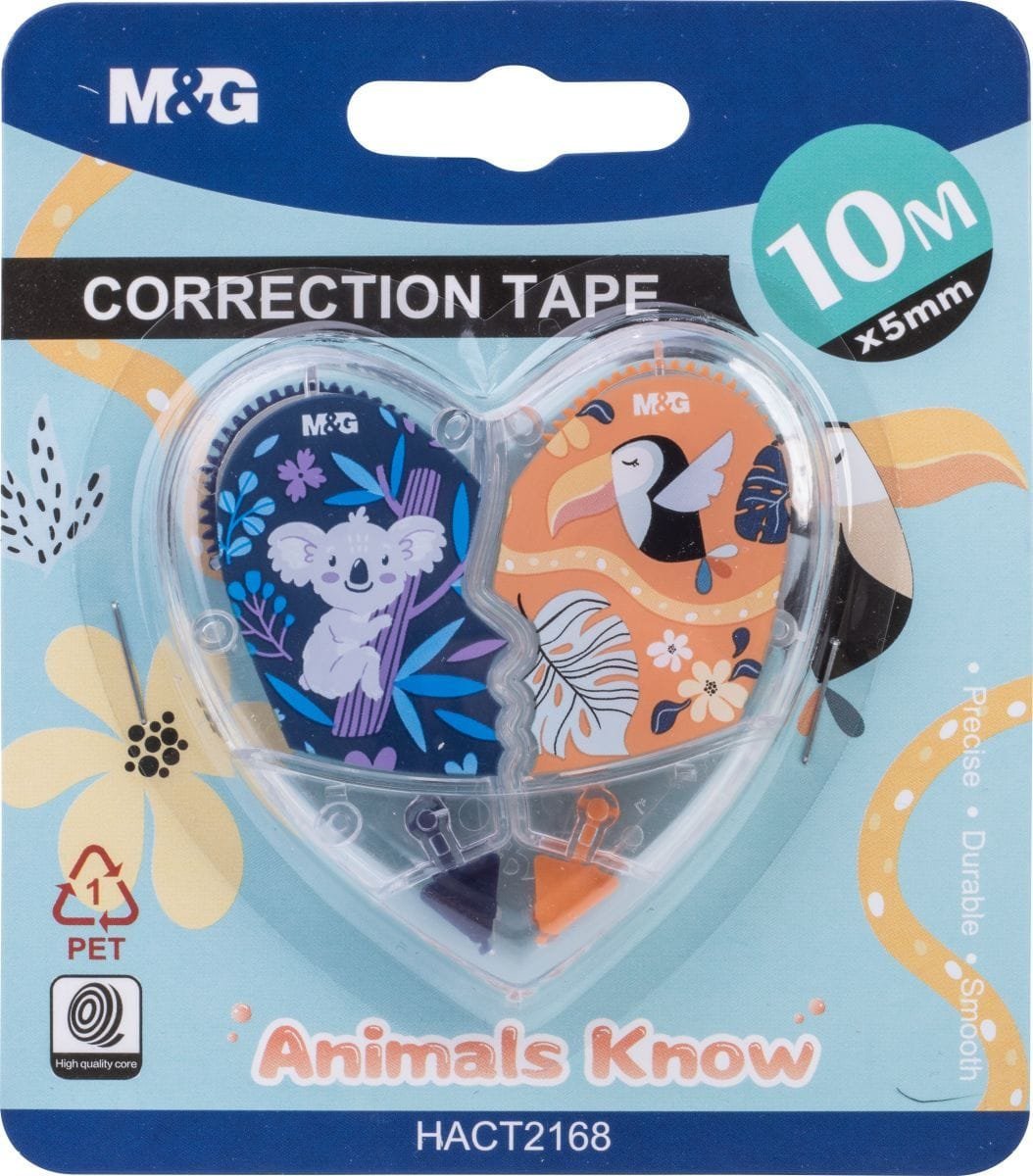 MG Korektor w taśmie Animal Planet 2szt x 5m x 5mm