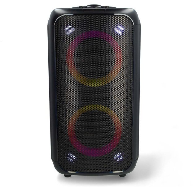 Głośnik Nedis Głośnik Bluetooth 5h 240W Czarny/Pomarańczowy/Uszkodzone opakowanie