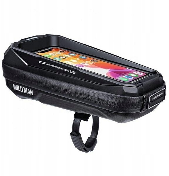 WildMan WILDMAN sakwa rowerowa na kierownicę na zamek 0,6L (4" - 7") XT3 czarna