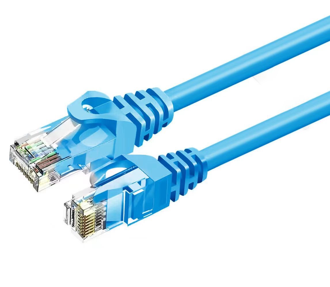 ZOY Kabel Sieciowy Ethernet Cat. 6 UTP CCA Niebieski 2m ZCR2B