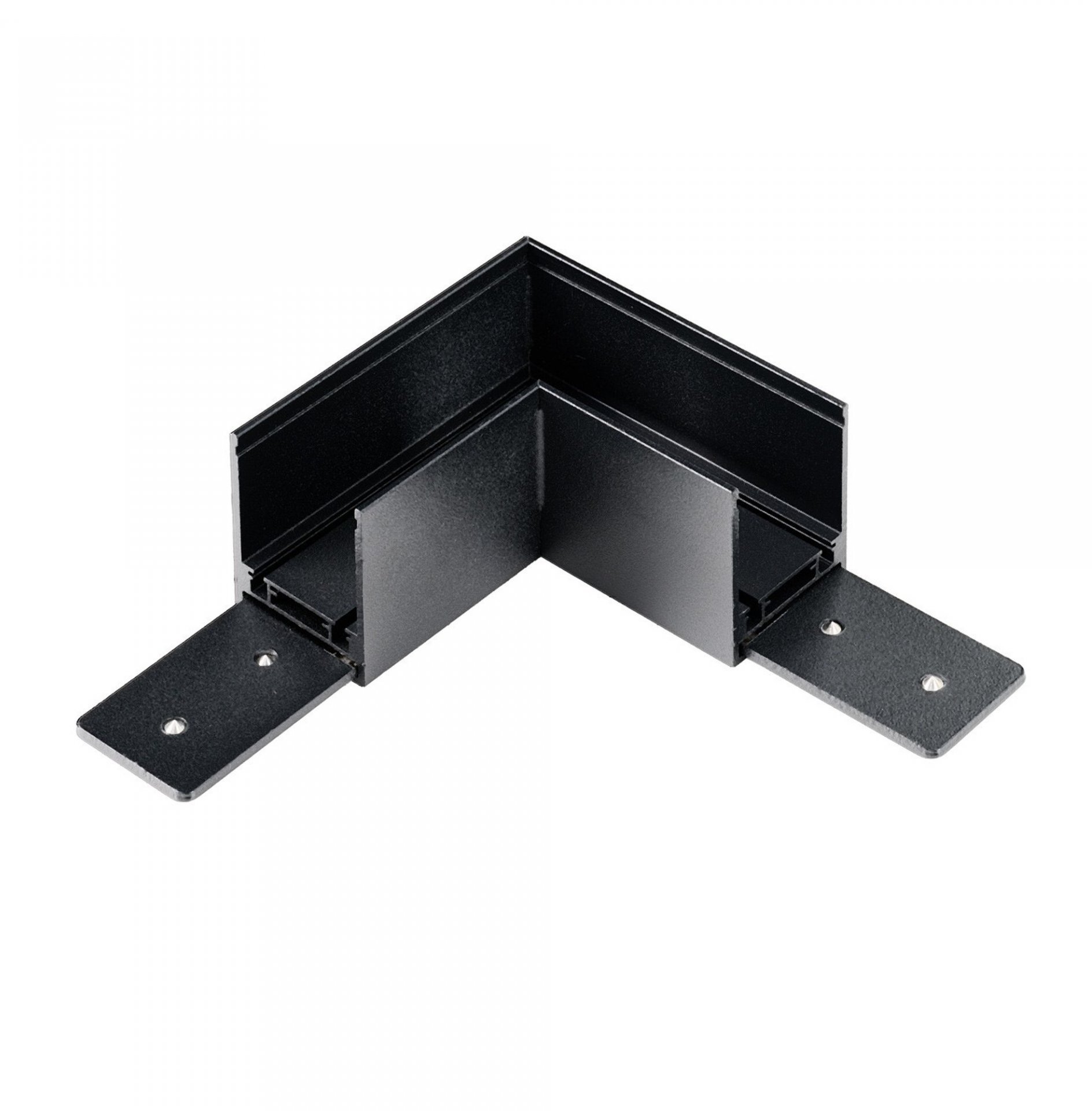 Azzardo Łącznik Szynowy GAMMA TRACK MAGNETIC CORNER90 A Czarny AZ5565
