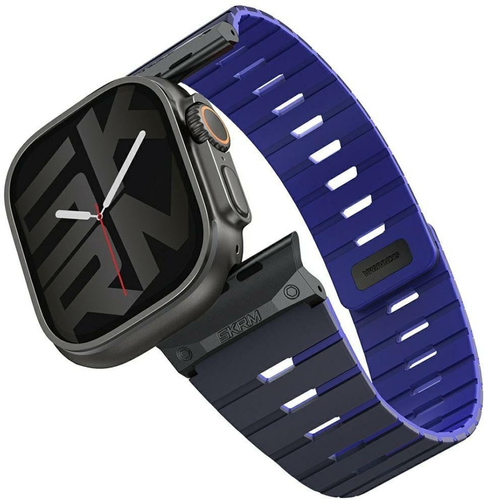 Pasek Skinarma Gemini do Apple Watch 49/46/45/44 mm granatowy
