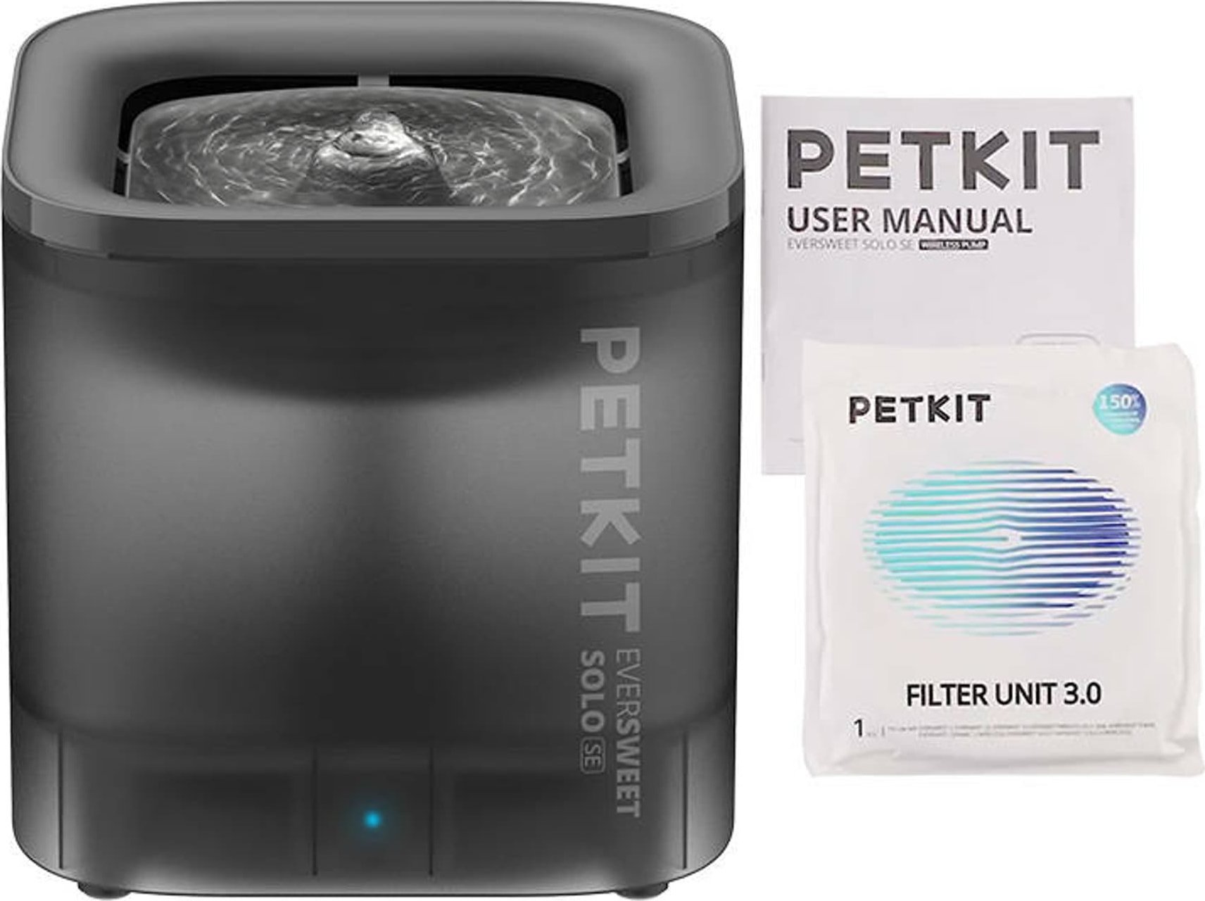 Petkit Fontanna/poidło dla psa i kota PetKit Eversweet SOLO SE (ciemny szary)