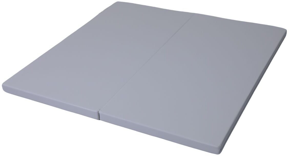 Małpiszon materac gimnastyczny Satellite 120x120x5 cm dwuczęściowy - szary