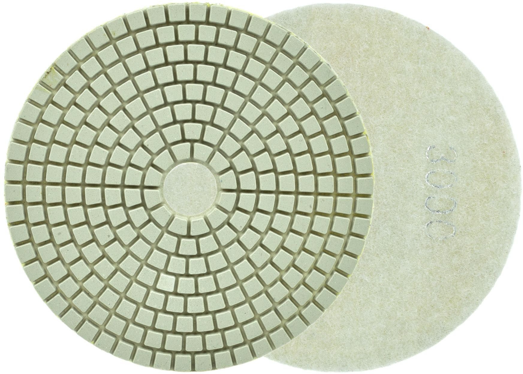 Geko Tarcza polerska do szlifowania gresu na mokro 125mm GR3000 (25/250)