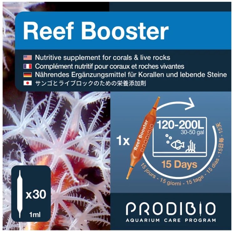 Prodibio PRODIBIO Reef Booster 30 ampułek suplement odżywczy akwarium morskie