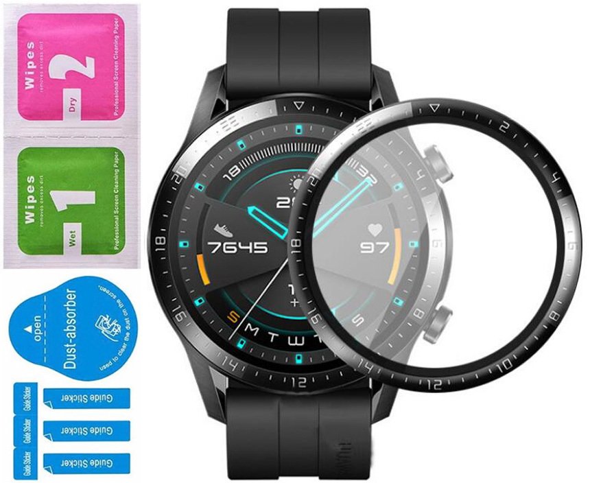 ORYGINALNE SZKŁO HYBRYDOWE 3D PMMA YIVO DO HUAWEI WATCH GT 2 GT2 46MM