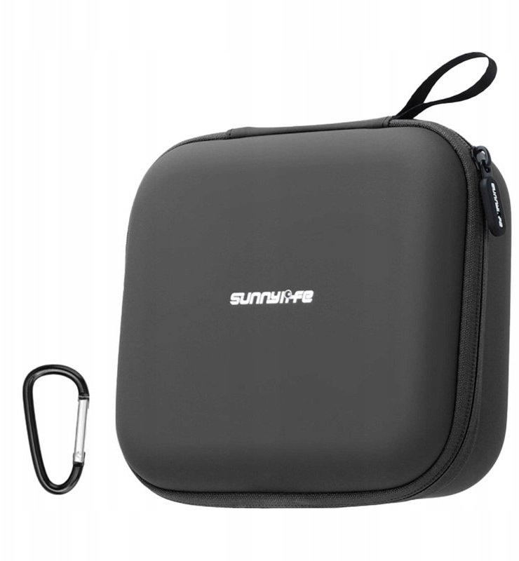 SunnyLife Etui skórzane z kieszenią z siatki do Neo 2 (czarne) (NE2-B122-D)