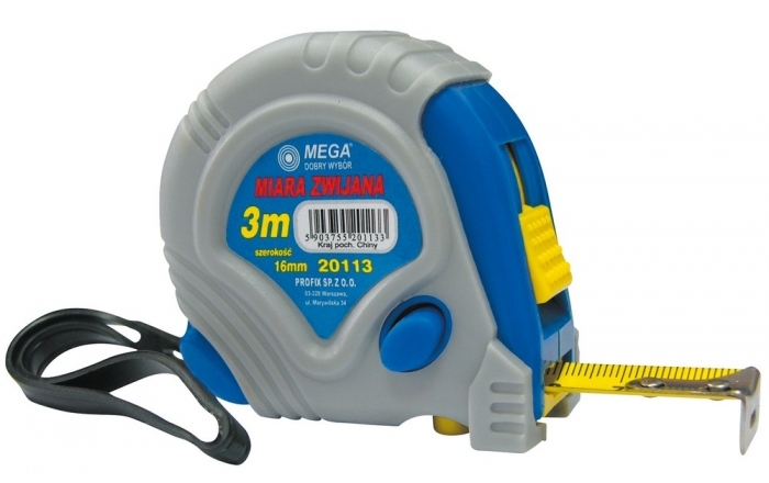 Mega Miara zwijana 3m 16mm - 20113K