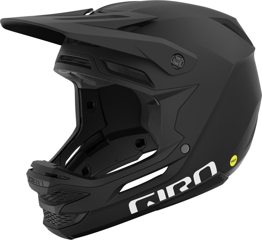 Giro Kask full face GIRO INSURGENT SPHERICAL MIPS Rozmiar kasku: M/L (55-59cm), Wybierz kolor: Matte Black Gloss Black