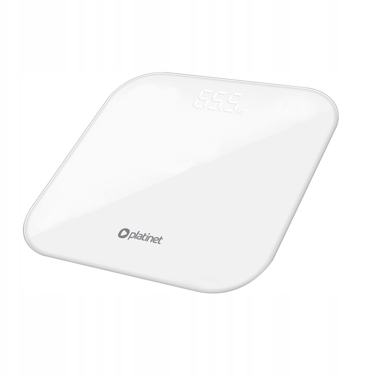 Waga łazienkowa Camry PLATINET WAGA BATHROOM BODY SCALE 180KG 28X28CM WHITE 46022