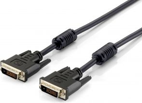 Kabel Equip DVI-D - DVI-D 3m czarny (118973)
