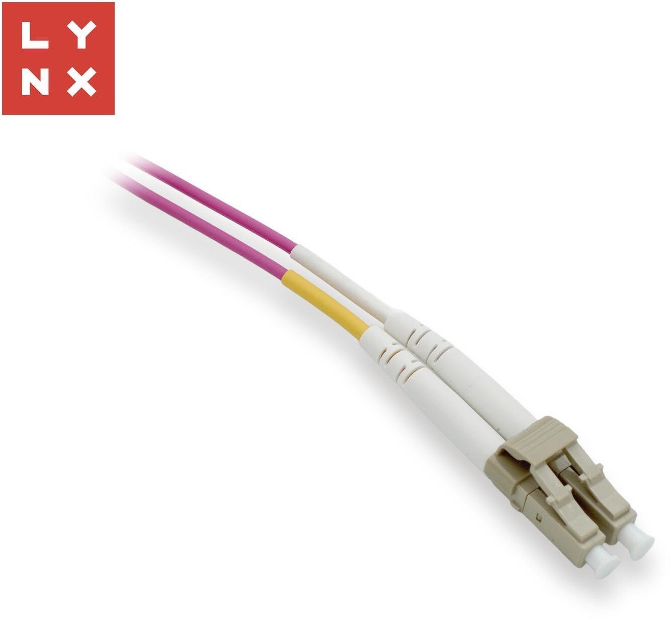 Lynx CS LYNX dupleksowy patch kabel MM OM4 LC/LC 50/125µm 5m