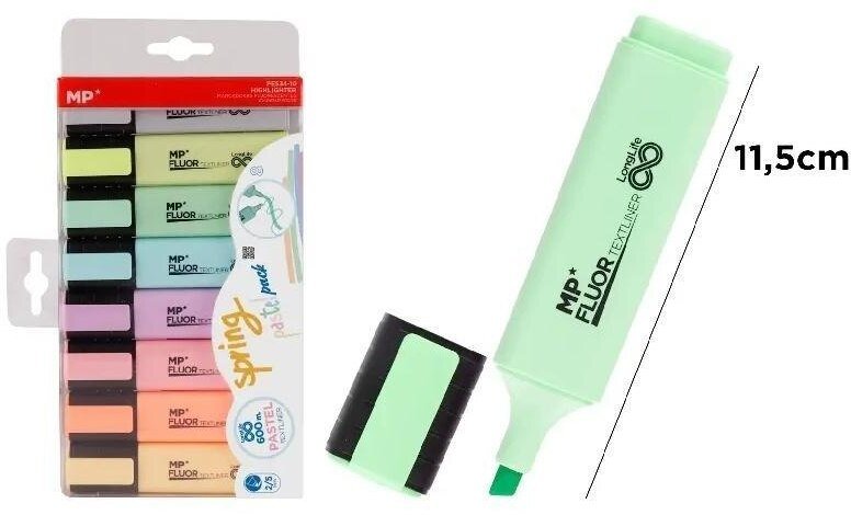 Faber-Castell Zakreślacz pastelowy 8szt