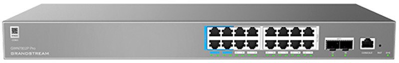 Switch GrandStream Grandstream GWN 7802P PRO POE 16GE 2xSFP zarządzalny switch L2++