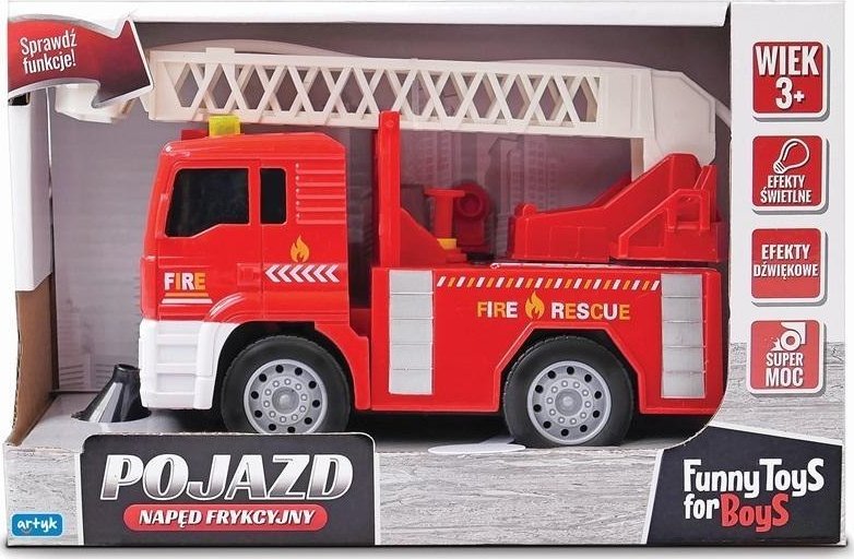 Pojazd Toys for Boys Straż Pożarna z napędem