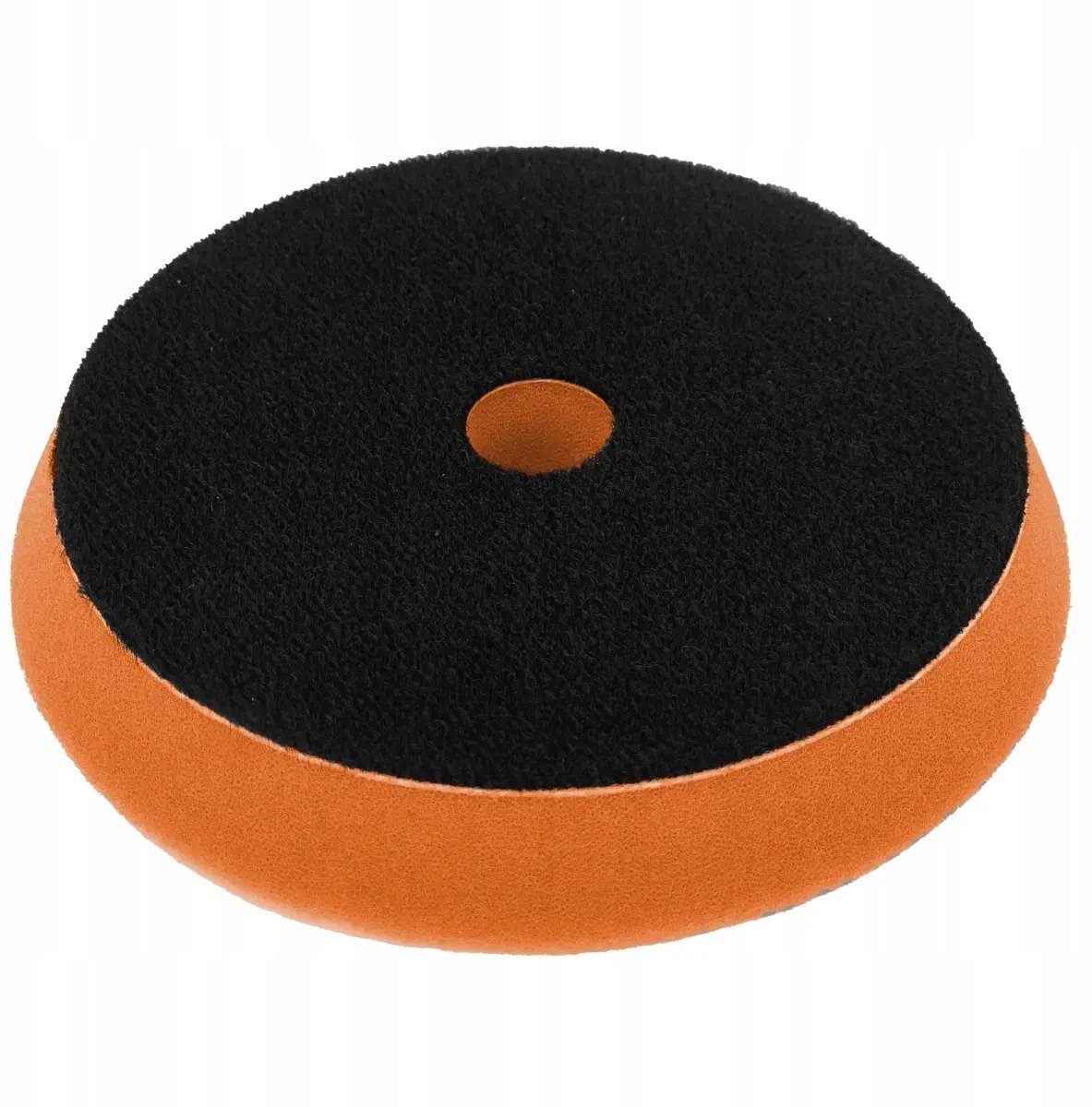 Dedra Gąbka polerska z rzepem twarda 125mm gr25mm (pomarańczowa)