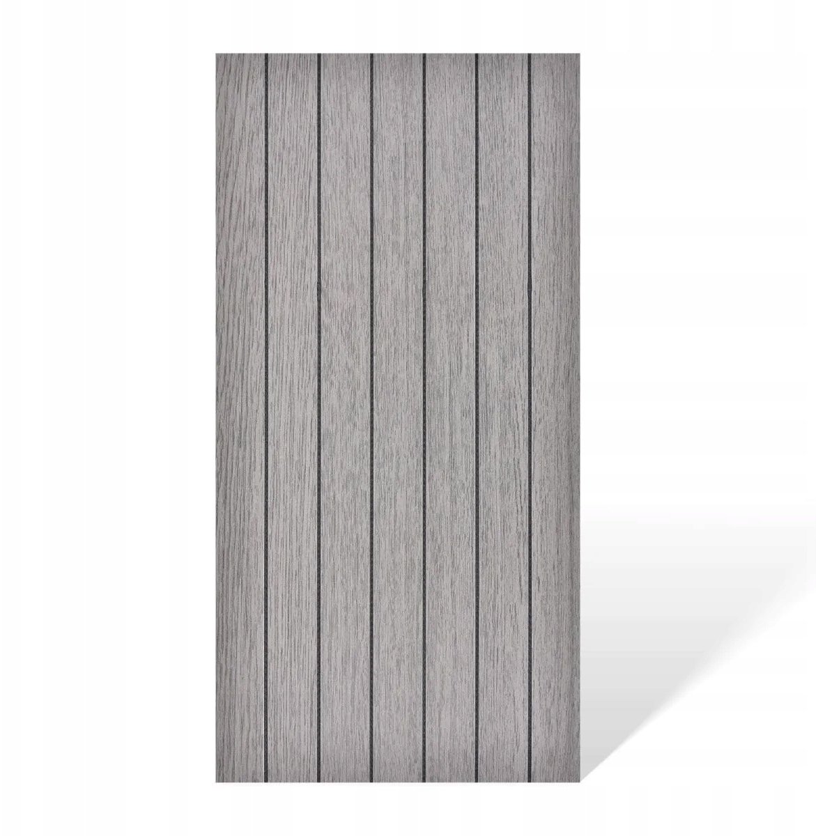 DMS Płytki samoprzylepne imitacja drewna szare lamele 4szt 60x30cm