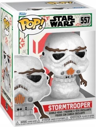 Zdjęcia - Figurka / zabawka transformująca Funko POP! Star Wars Stormtrooper Snowman 557 