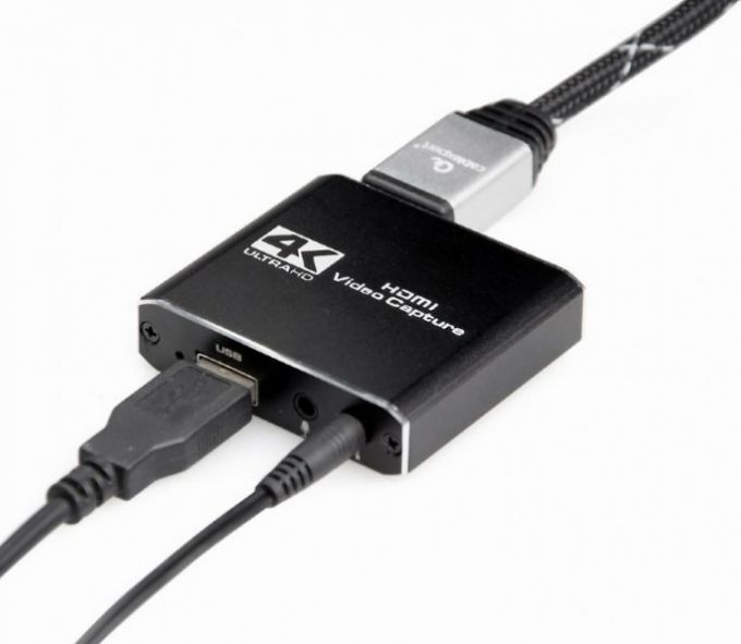 Adapter AV Gembird HDMI - HDMI czarny (UHG-4K2-01)