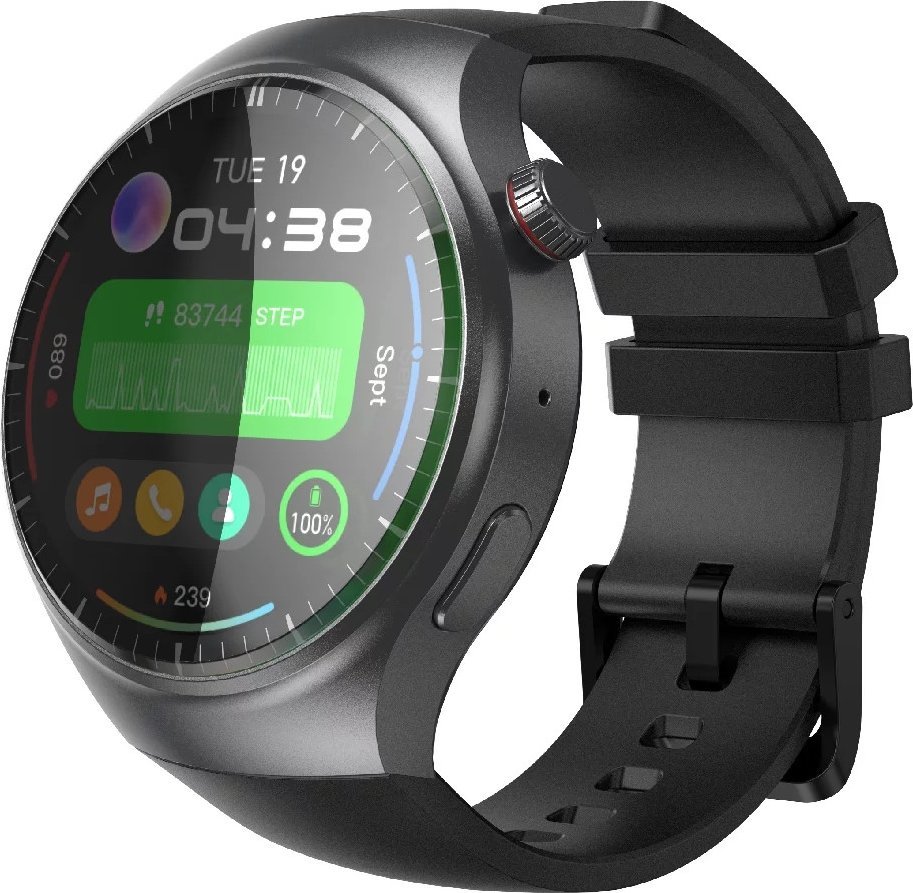 Smartwatch męski Hagen HK4.14.534 czarny pasek