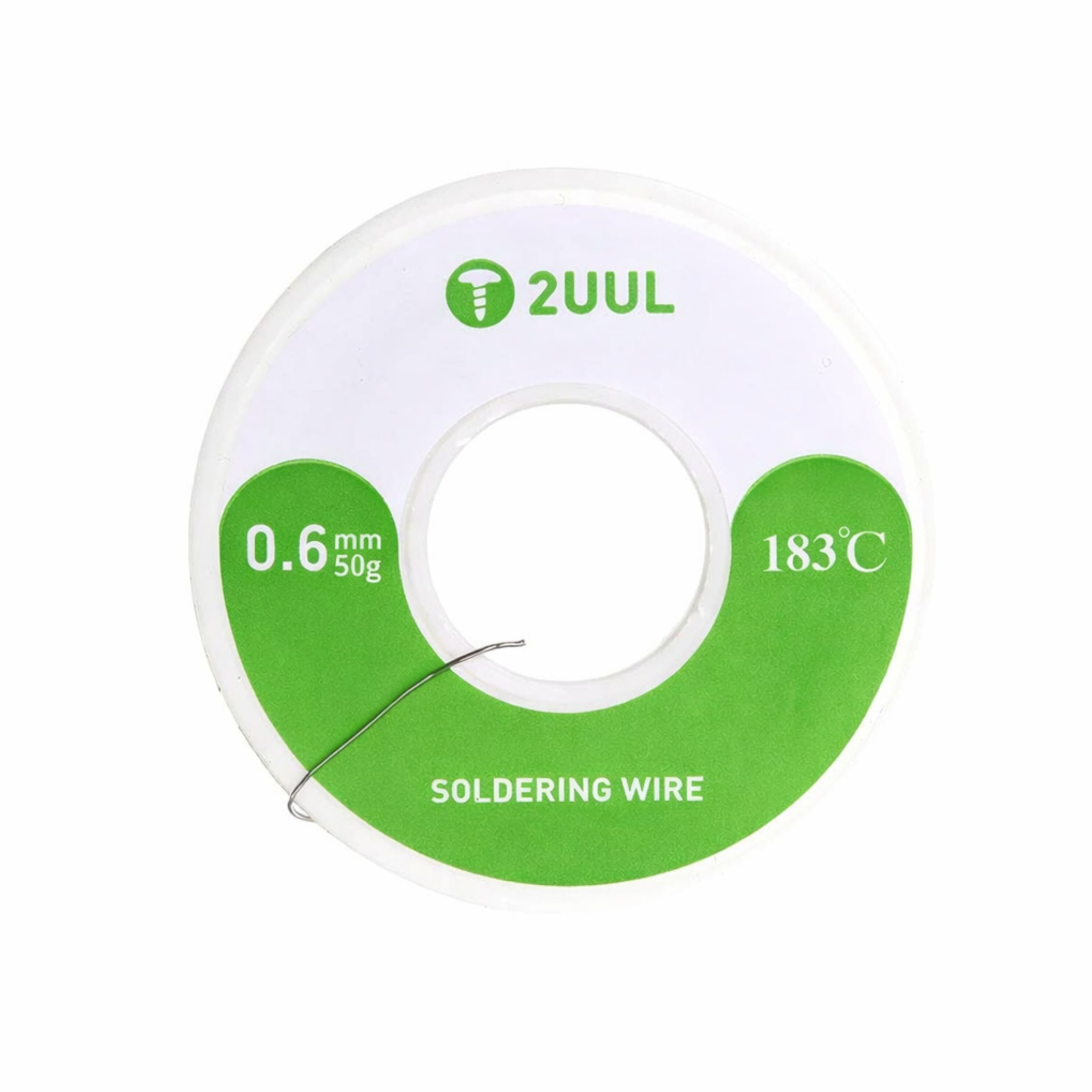 Cyna drut lutowniczy 2UUL 183C 0,6mm 100m 50g