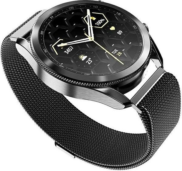 Mercury Mercury pasek Mesh Apple Watch 38/40/41 mm czarny/black