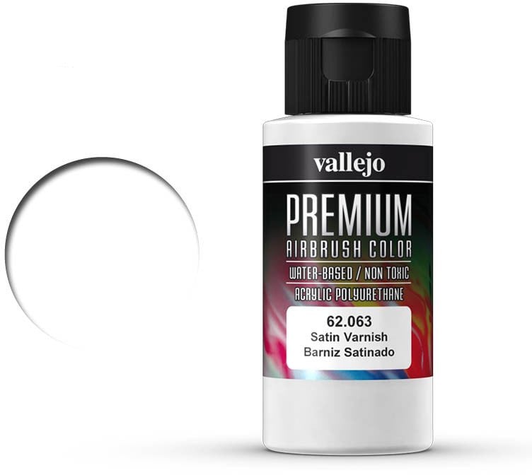 Vallejo : 62.063 - Premium Color - Satin Varnish (60 ml)
