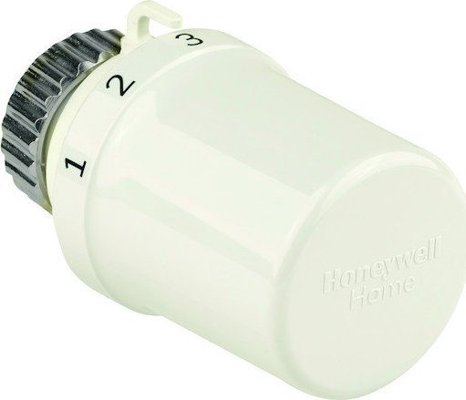 Honeywell Kompaktowa głowica termostatyczna o gładkiej powierzchni i wysokiej efektywności energetycznej Thera-6 DA, do wkładek zaw. Danfoss, nastawa