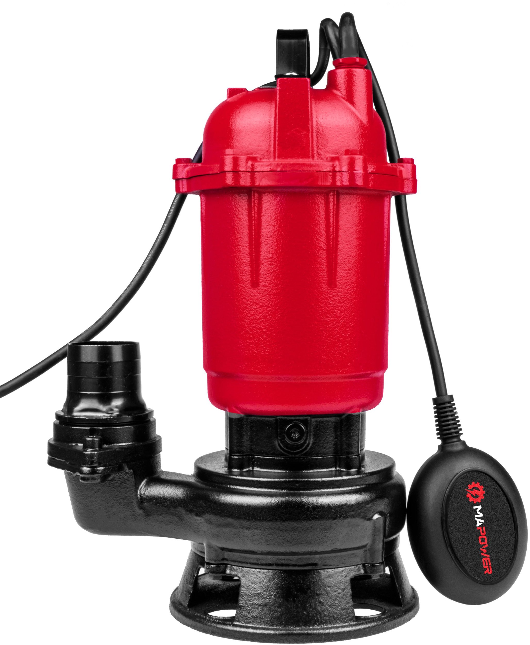 POMPA DO WODY CZYSTEJ BRUDNEJ SZAMBA PŁYWAK Z ROZDRABNIACZEM 750W MAPOWER