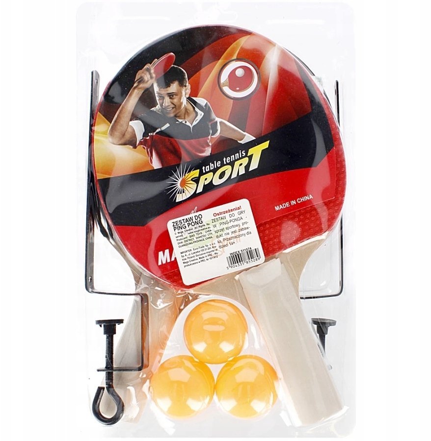 Mega Creative RAKIETKI DO PING-PONG 3PIL SIAT 18X28X4 MC 50