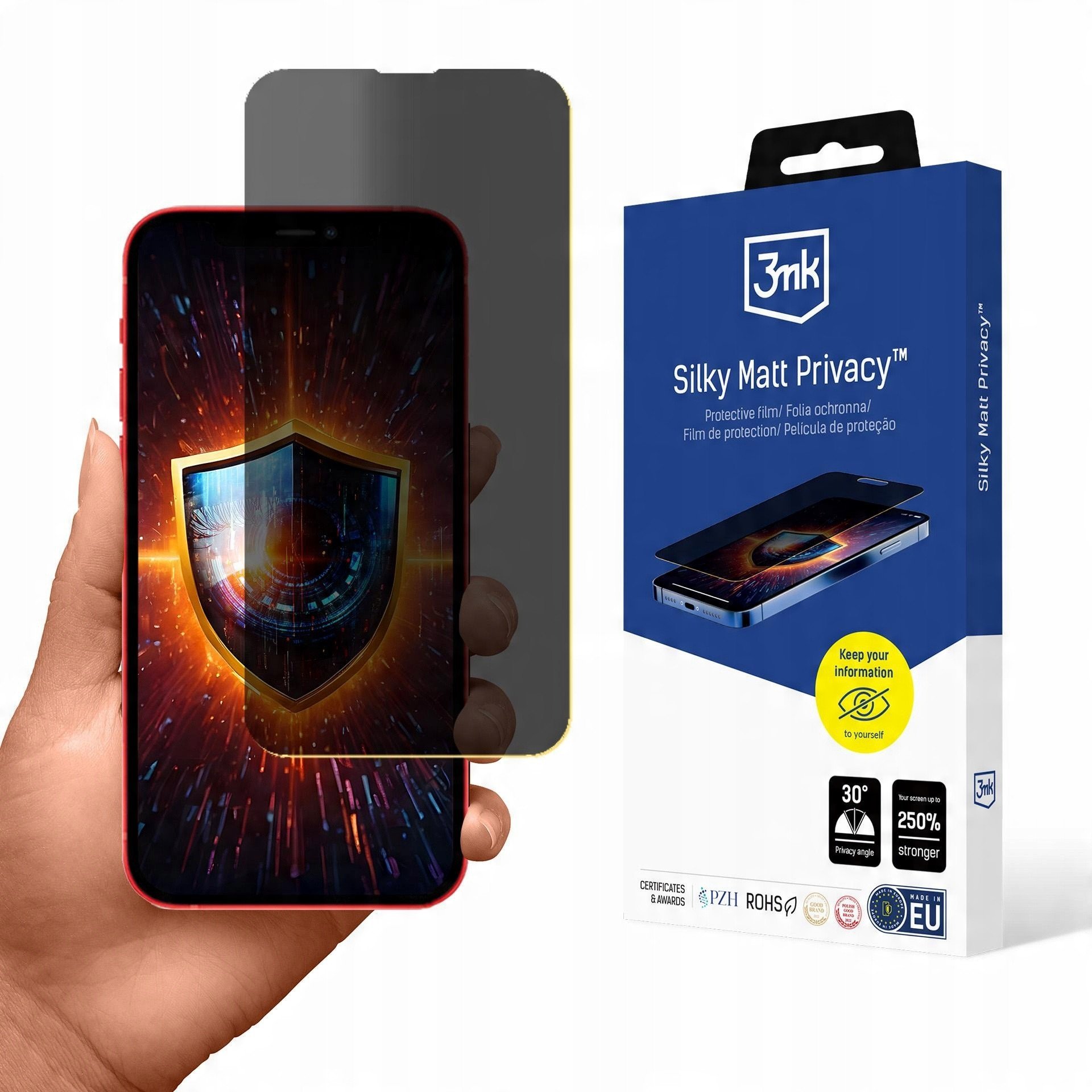 Apple iPhone 13 - 3mk Silky Matt Privacy