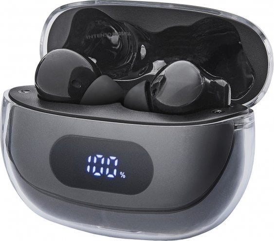 Intenso Buds Earphone Plus T310AE Czarny (3720310)