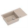 Zlewozmywak GraniteQ EVAN 136 XL GraniteQ zlewozmywak z syfonem Push To Open 1-komorowy z/o (860x500...