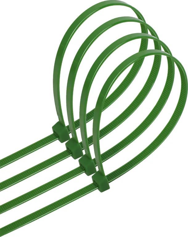 Aigostar Nylonowa opaska zaciskowa 30 szt. 4,8x250 mm zielona Nylonowa opaska zaciskowa 30 szt. 4,8x250 mm zielona