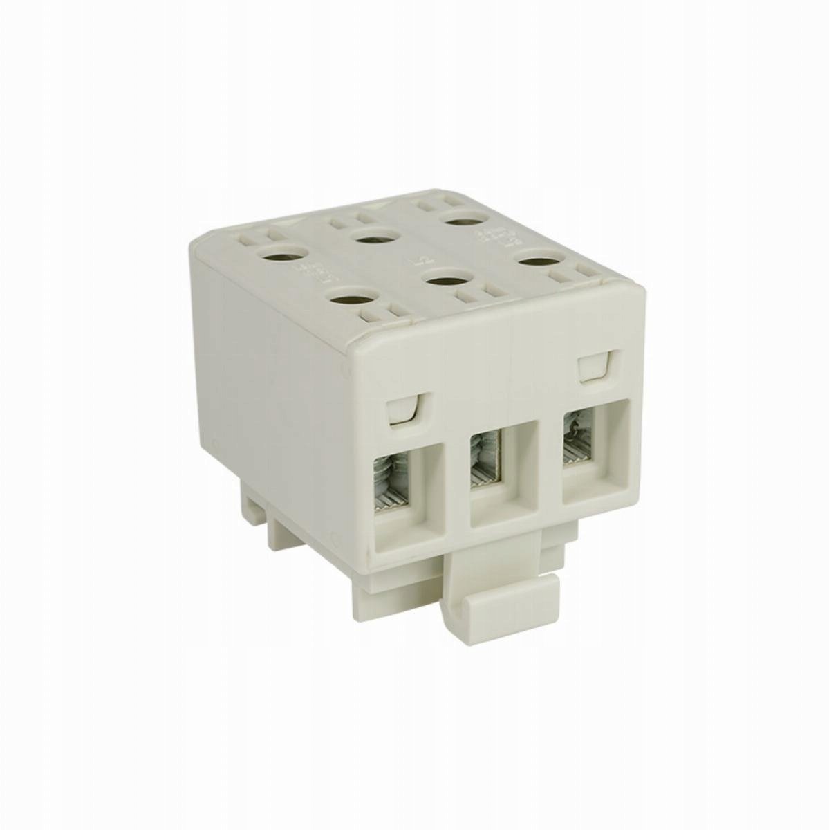 Elektro-Plast rozdzielacz odgałęźny trójpolowy AL/CU 3x16mm2 szary montaż płaski i na szynę TH WLZ35...