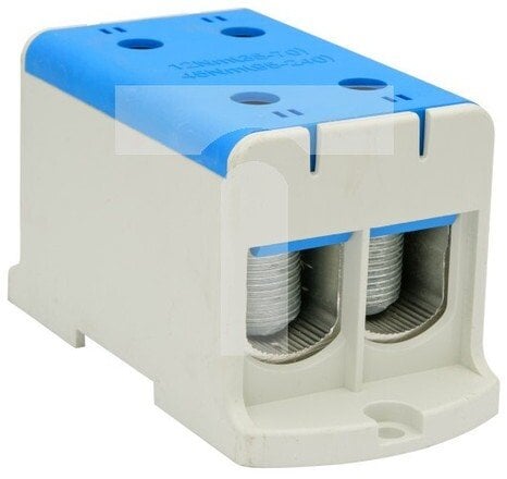 Elektro-Plast Blok rozdzielacz odgałęźny 2x1-biegun AL/CU 35-240mm2 niebieski montaż płaski i na szy...