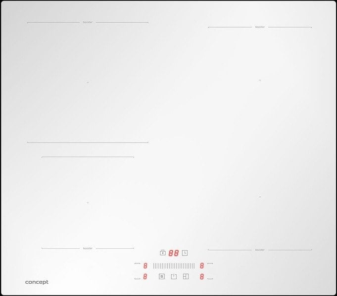 Płyta grzewcza Concept Solution Płyta indukcyjna do zabudowy FLEXI WHITE IDV5160wh