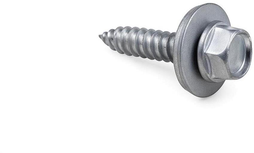 Wkręty samowiercące M6x25mm do fotowoltaiki nierdzewne A2 z podkładką EPDM 100szt