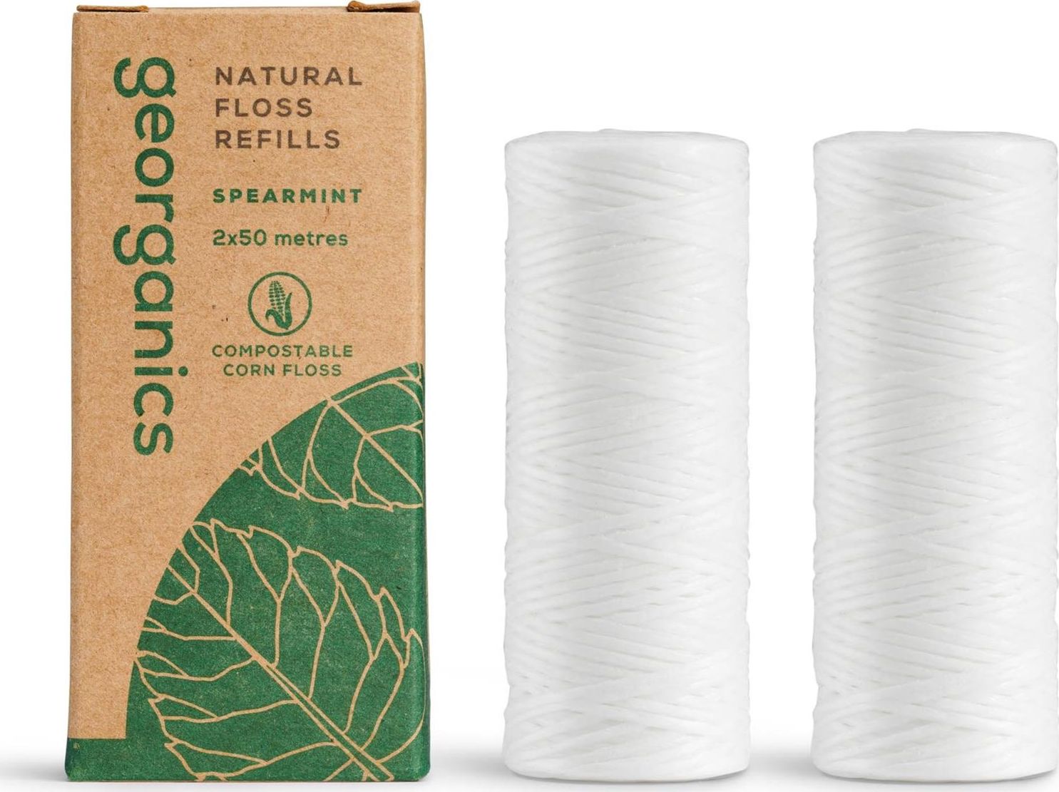 Georganics Nić Dentystyczna Spearmint