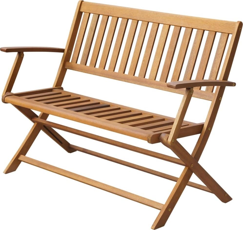 vidaXL ławka ogrodowa, 120 cm, lite drewno akacjowe (44132)