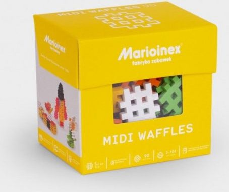 Marioinex Klocki Waffle Midi 90el. 2+ Marioinex