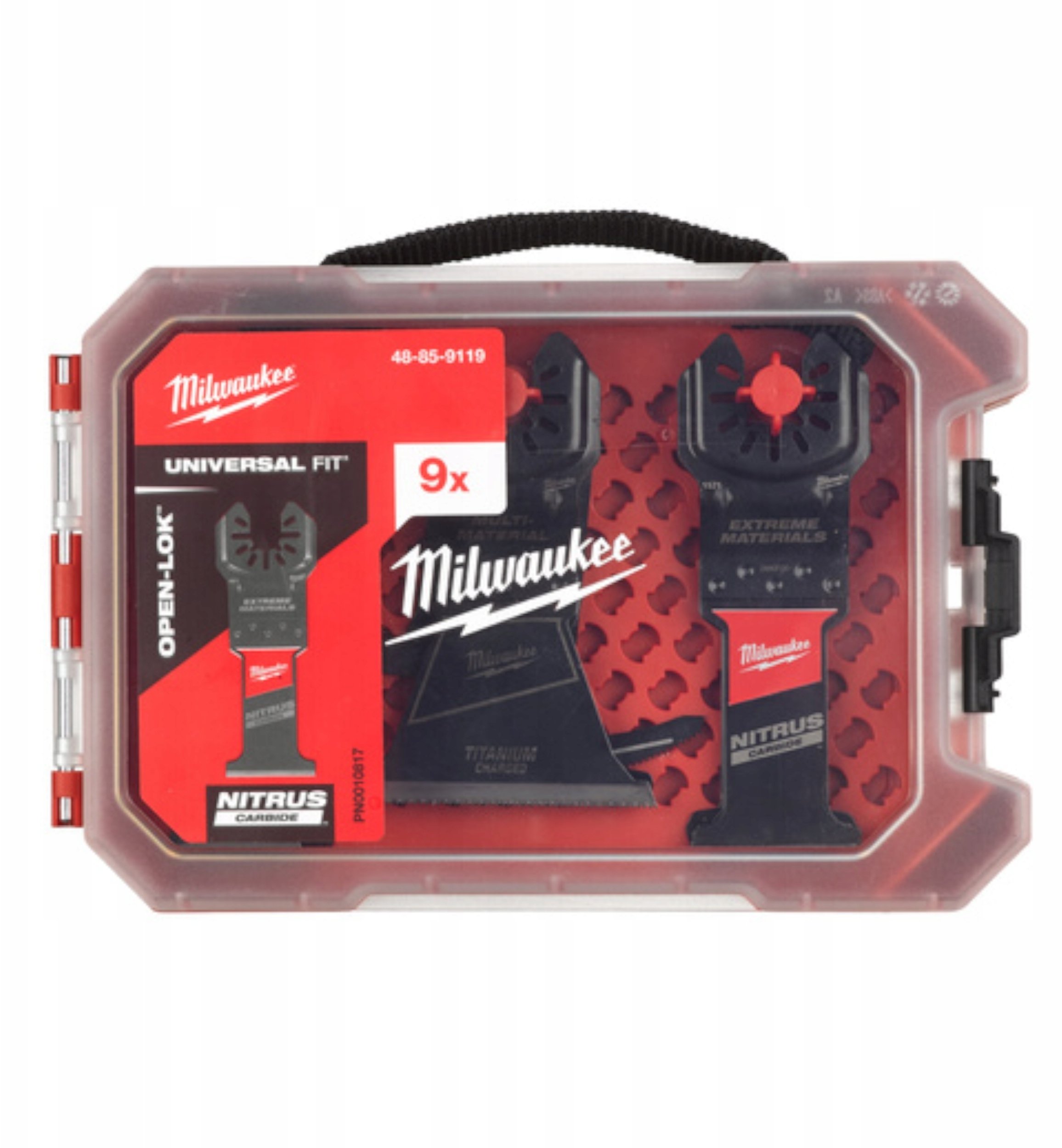 Milwaukee MILWAUKEE MT Zestaw brzeszczotów 9szt.