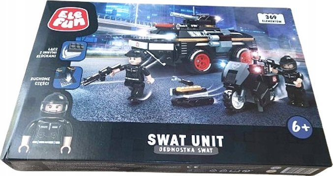 JOINCO Klocki Elefun SWAT Unit - Jednostka SWAT C5002