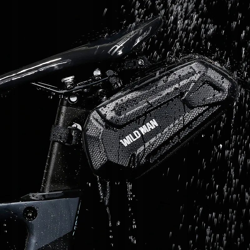 WildMan WILDMAN sakwa rowerowa pod siodełko na zamek 1,2L XT7 czarna