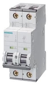 Siemens Wyłącznik nadprądowy 2P C 10A 10kA AC SENTRON 5SY4210-7